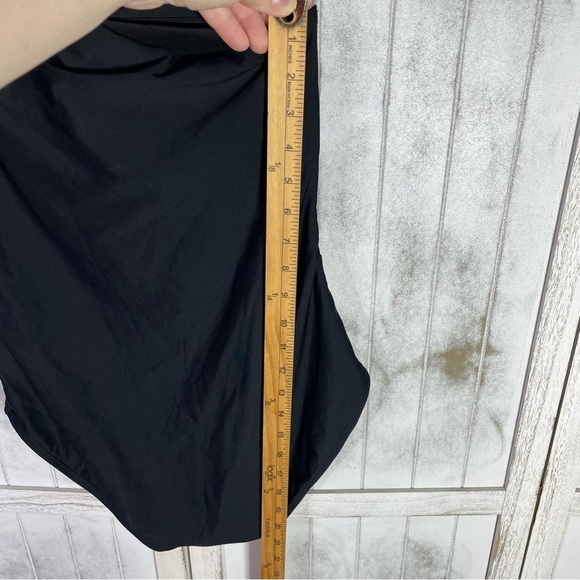 Calvin Klein Standard Shoulder Strap Starburst Pleating One Piece Swimsuit 8 - Picture 7 of 14